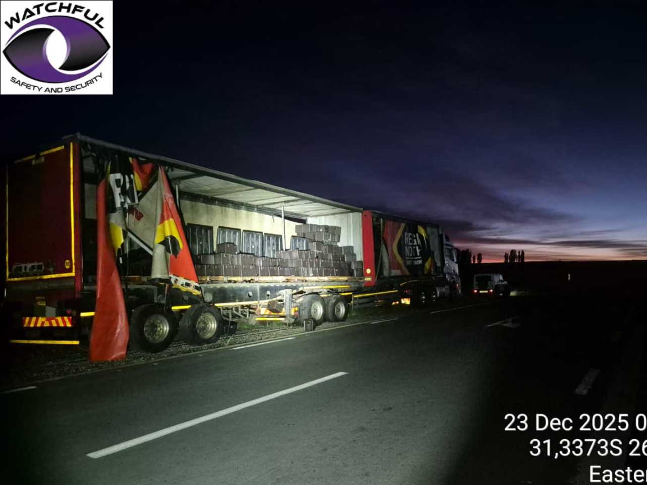 Breaking News: Midnight Drama on the R56 outside Molteno as Looters Target Beer Truck