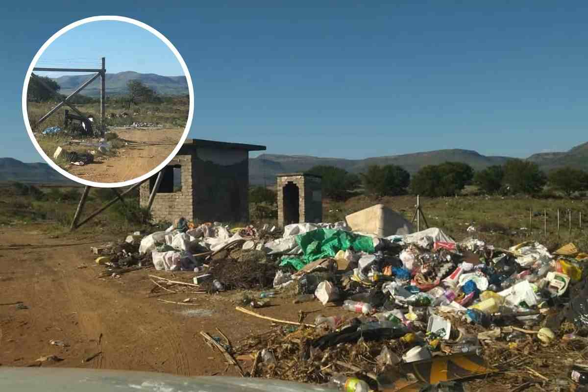 Vandalised landfill and no collections leave Sterkstroom residents frustrated