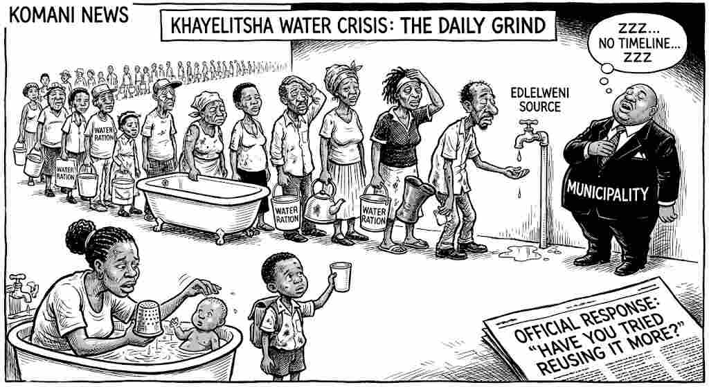 Water Shortages Leave Khayelitsha Households Struggling to Survive