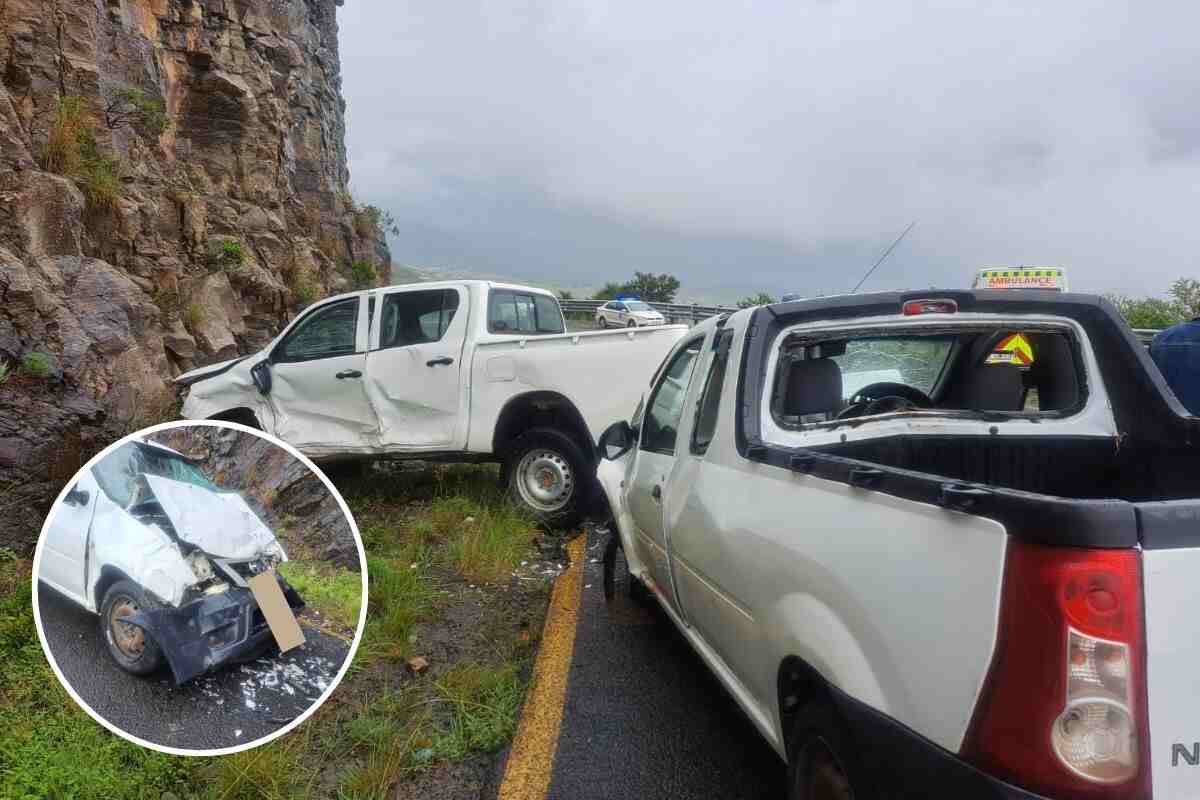 Nonesi Pass Accident Reported Today Involving Two Vehicles