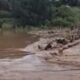 Tylden Bridge Partially Submerged After Heavy Rains