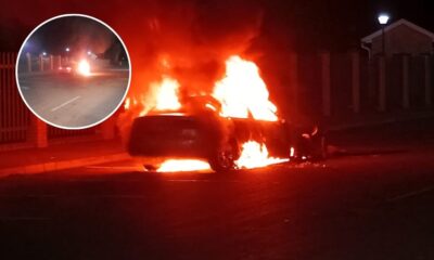 Vehicle Catches Fire at PnP Brewery Lane parking in Komani