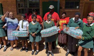 EFF Enoch Mgijima Donates Sanitary Towels in Tarkastad