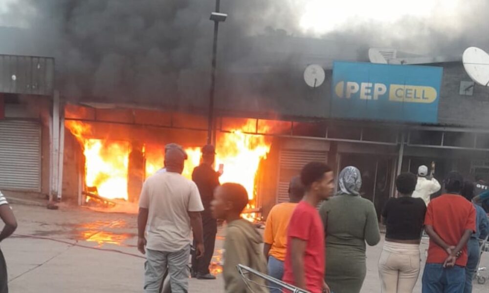 PEP Cell Store Fire Erupts at Cofimvaba Boxer Complex