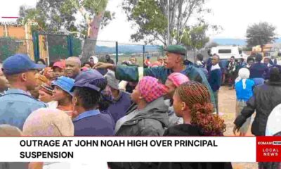 Outrage at John Noah High Over Principal Suspension