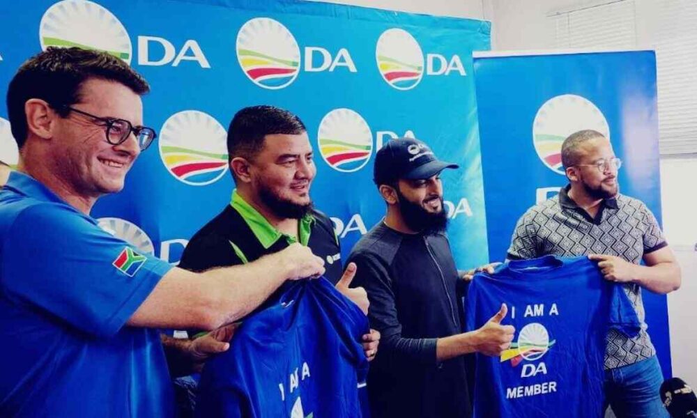 DA Welcomes Former ActionSA Leaders to Party in Nelson Mandela Bay