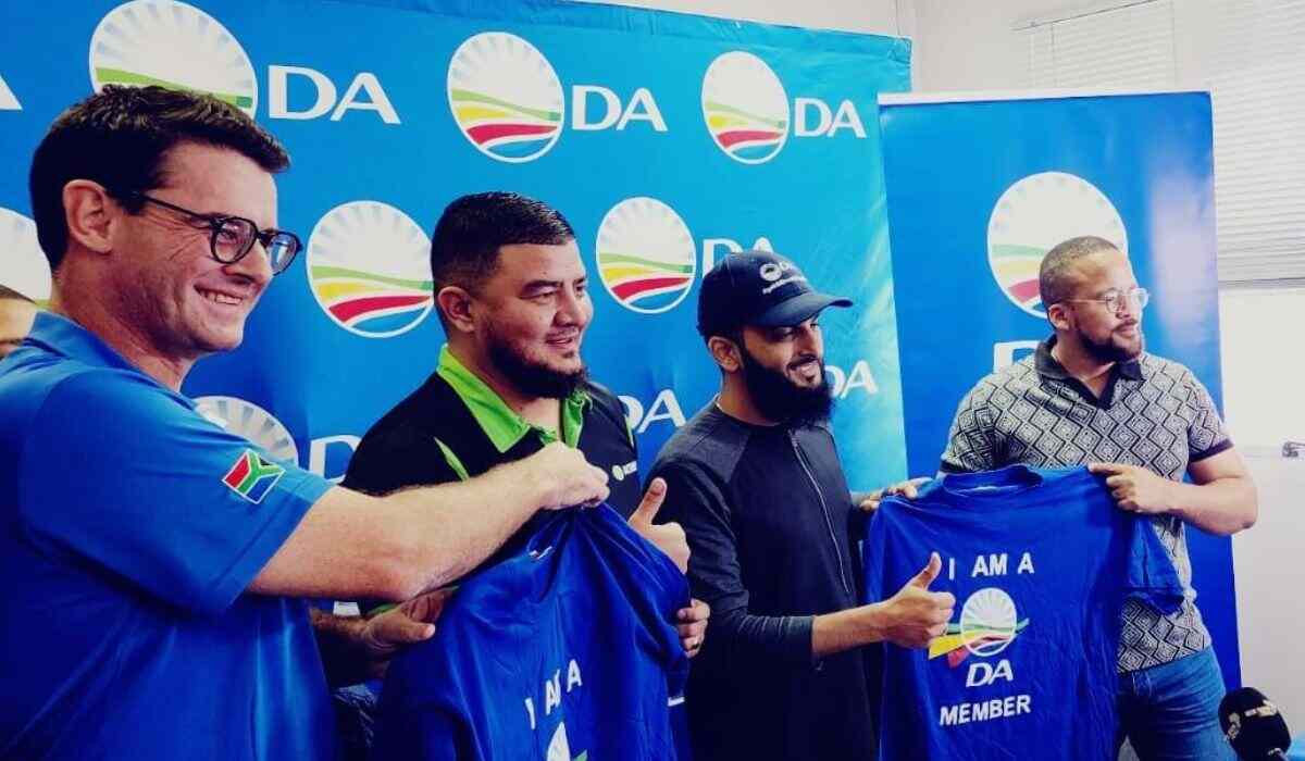DA Welcomes Former ActionSA Leaders to Party in Nelson Mandela Bay