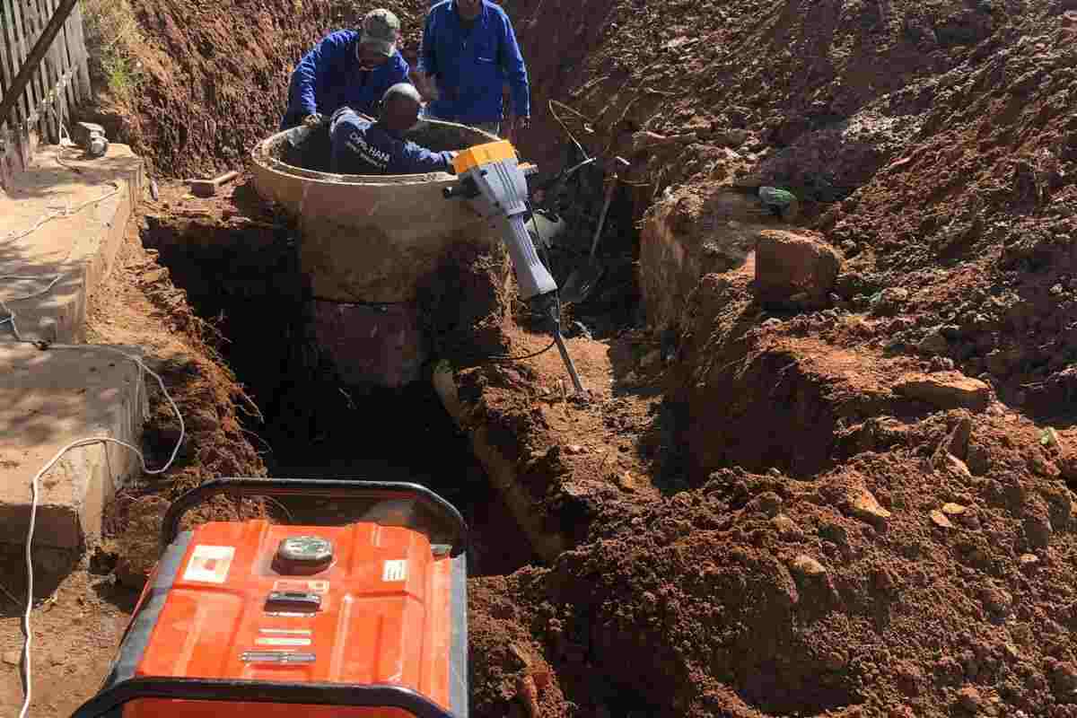 Sewer line project launched to protect graves in Mlungisi cemetery