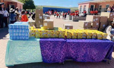 Shoes and Sanitary Towels Donated to Support Learners in Komani