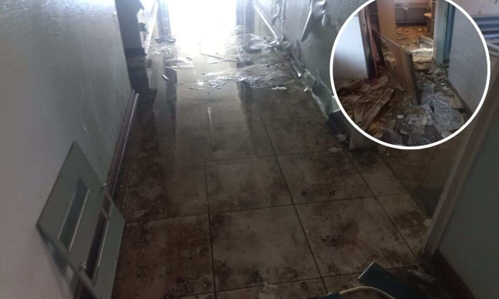 Shock as police offices in Komani left in ruins