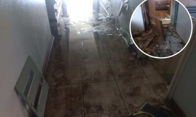 Shock as police offices in Komani left in ruins