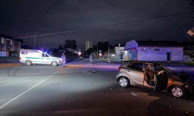 Vehicle Hits Power Pole in Grey Street Crash