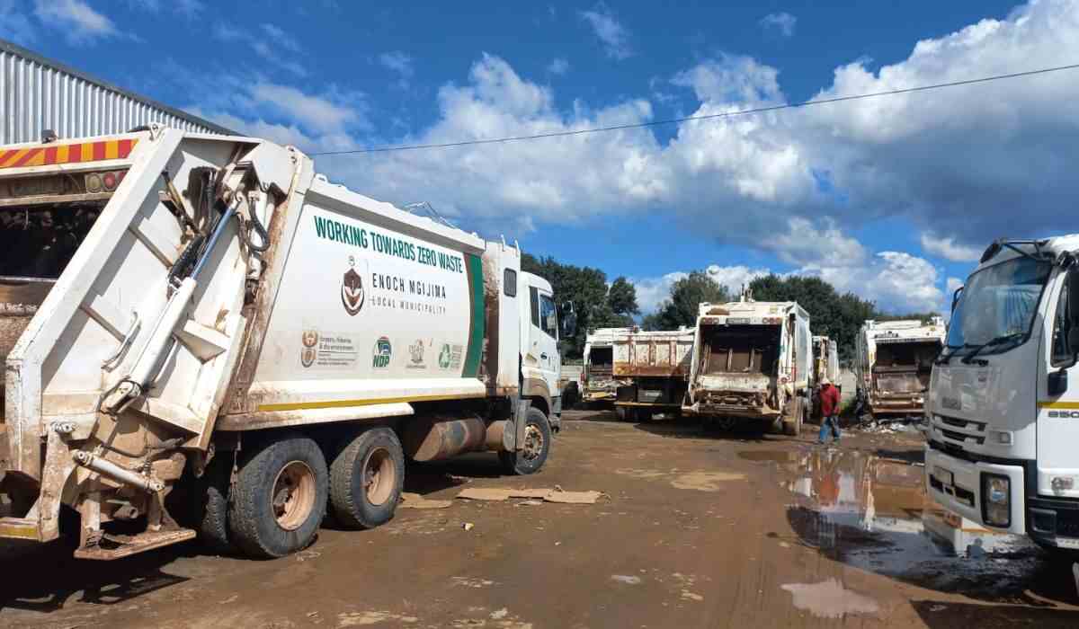 Labour Department stops Enoch Mgijima refuse collection fleet