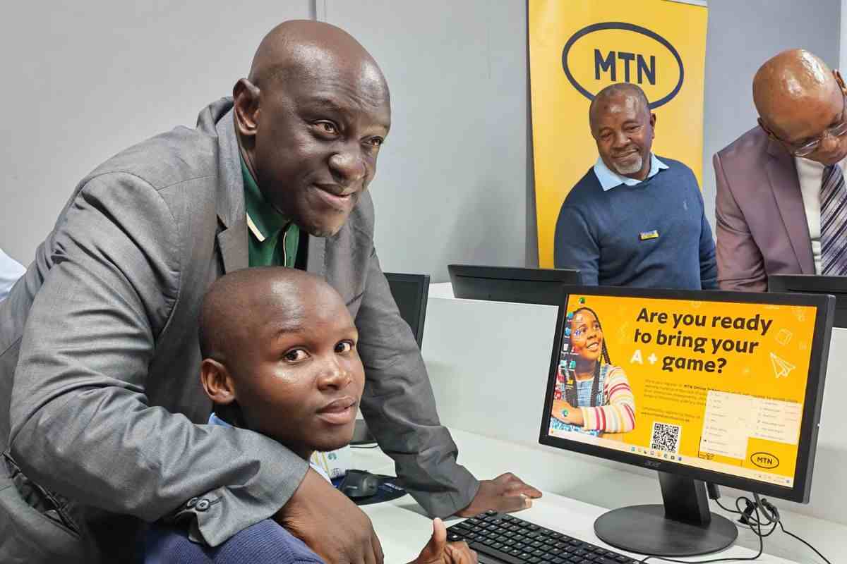 MEC Gade, MTN launch digital lab at Dalasile school