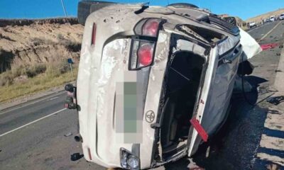One dead, four injured in head-on crash on R56 near Elliot