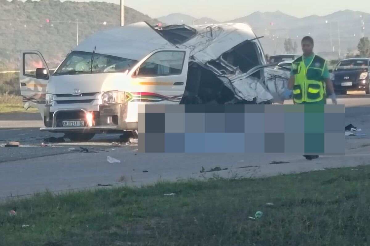 JUST IN: Seven killed in taxi and bus crash as investigation begins